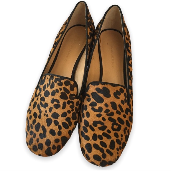 Banana Republic Shoes - Animal print shoes by Banana Republic